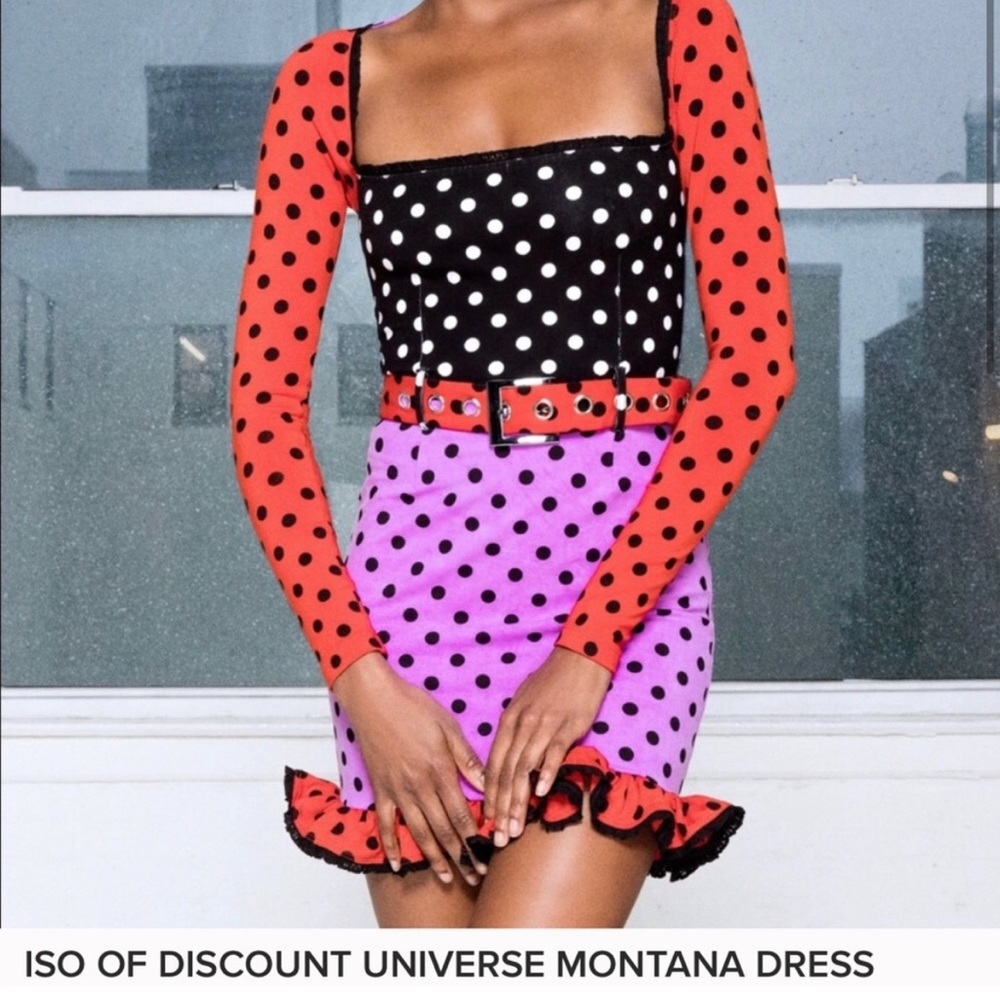 🚩ISO!!!!!!🚩LOOKING for this discount universe dress in a S/M. *NOT FOR SALE*